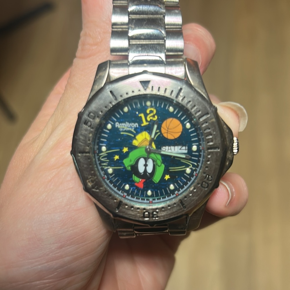 Marvin the Martian Armitron Quartz men’s wrist watch 1994 - Picture 5 of 5